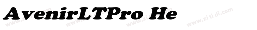 AvenirLTPro HeavyObl字体转换 AvenirLTPro HeavyObl字体转换
